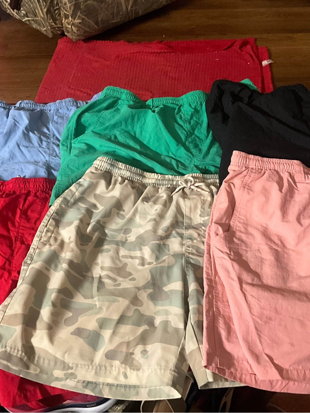6 piece lot men’s large Columbia bathing suits - Picture 7 of 12